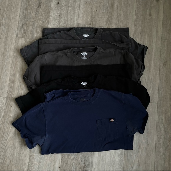 Dickies Other - Dickies Men's Short Sleeve Tees in Black and Navy